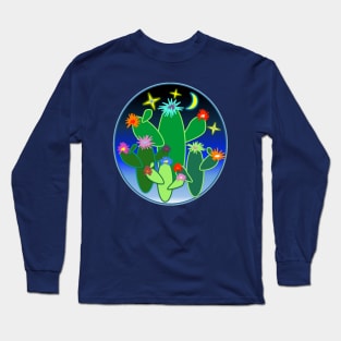 Neon Cacti Long Sleeve T-Shirt